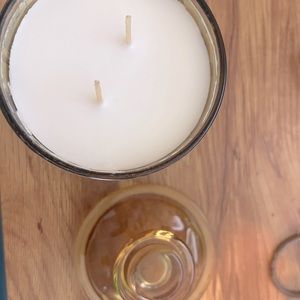 New OpalHouse double wick candle with lid